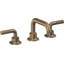 Descanso 8" Widespread Lavatory Faucet with Knurled Handle and Completely Finished ZeroDrain-2097657311