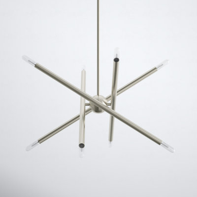 Poco 8 - Light Metal Dimmable Sputnik Chandelier