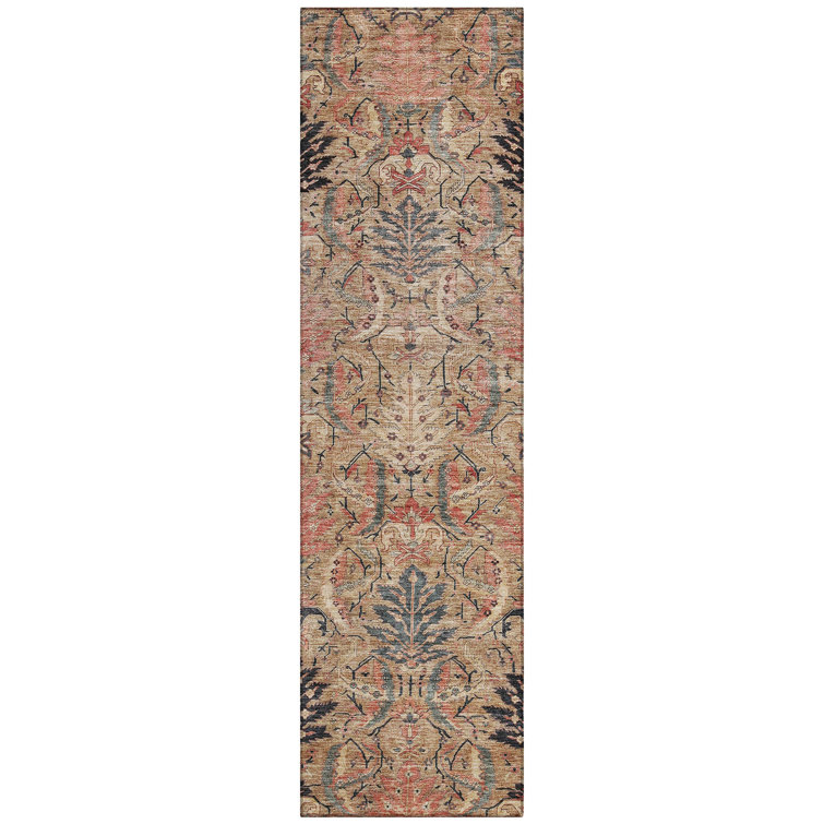 Chayil Machine Washable Indoor/Outdoor Rug