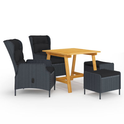 Ensemble repas 5 pièces pour patio