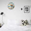 Horloge murale bord de plage 12 "x 12" Coastal Living