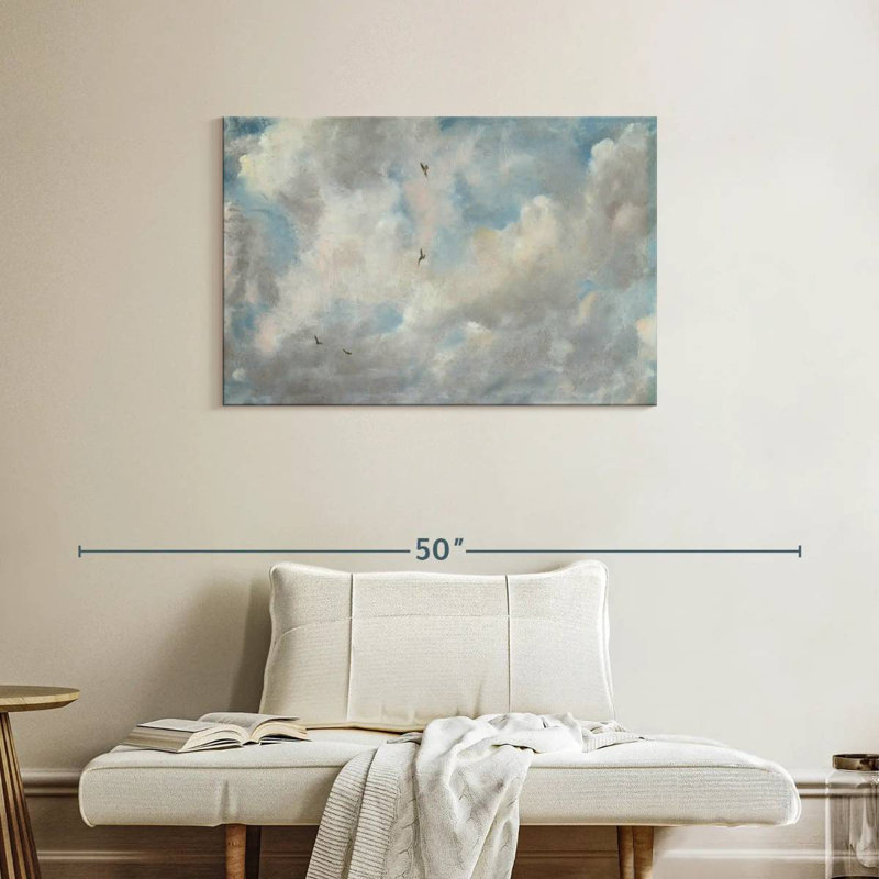 Alvord Cloud Study 1821, 24" H x 36" W