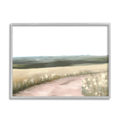 «Country Trail Scenery On Canvas» par Amy Hall, peinture