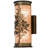 Rustic Lodge Flush Mounted Sconce