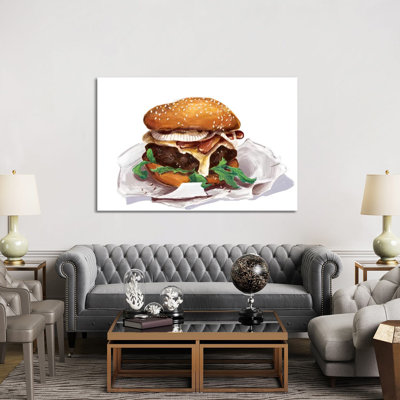 " Bacon Burger " by Amber Day