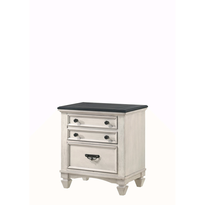 Accent Nightstand - Beige