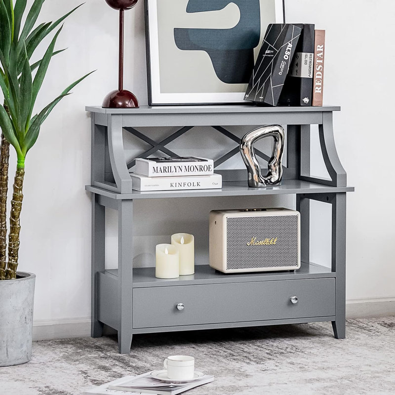 Corbitt 75cm Console Table, Grey