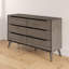 Commode double 6 tiroirs avec miroir Stalter-627107287