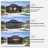 PURPLE LEAF 12' W x 16' D Sunroom Hardtop Gazebo Solarium Galvanized Steel Double Roof All-Weather Aluminum Outdoor Screen House