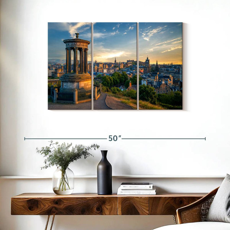 Lilie Edinburgh de Calton Hill, H 24 po x l 38 po