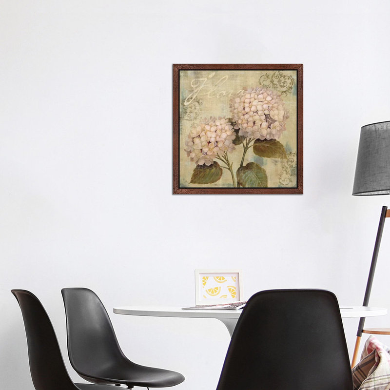 Ornament II by Daphne Brissonnet - Print on Canvas, Brown Framed, 93.98 cm H x 93.98 cm W