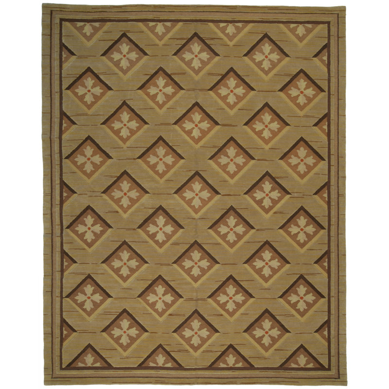 Modern One-of-a-Kind Rectangle 8' X 10' Hand Knotted Area Rug