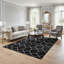 Tapis tissé à motif géométrique Trellis