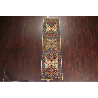 One-of-a-Kind 2'7" X 9'7" Runner Wool Area Rug in Beige