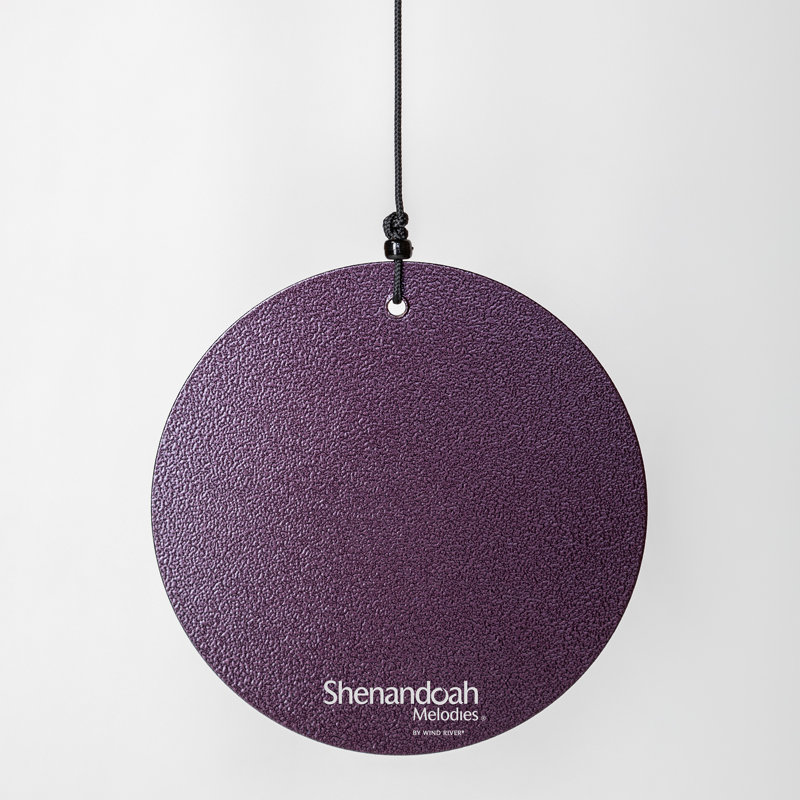 Shenandoah Melodies Aluminum Wind Chime, Prune, H 47 po x l 11 po x P 11 po
