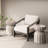13" Cement 2Pc Waterproof White Coffee And Side Table , Ideal For Patio, Garden, Balcony Indoor Use, No Assembly, High Resistance-1738932670