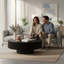 Table basse ronde
