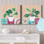«Growing Happy I», ensemble de 2 peintures-665960776-665960780