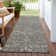 Machine Washable Indoor/Outdoor Christain ACN1223 Pewter Rug