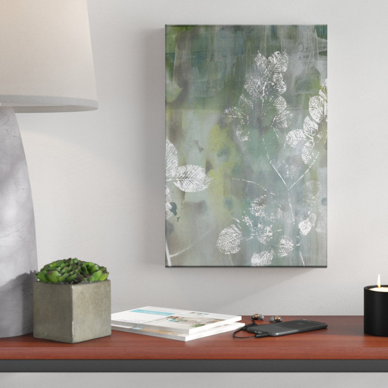 Foliage 1 by Sally Adams - Painting on Canvas, Wrapped Canvas, 152cm H x 102cm W