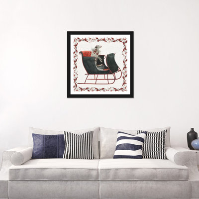 «A Farmer's Christmas Collection A» par Grace Popp - impression d'art graphique