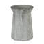 Tables de bout d'extérieur en ciment pour patio, table d'appoint de jardin en faux terrazzo, petite table d'appoint ronde moderne pour l'extérieur, tabouret de jardin en souche d'arbre pour l'intérieur et l'extérieur