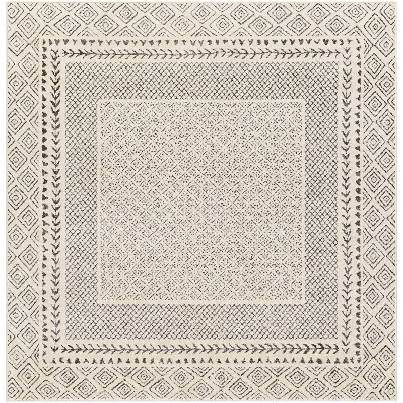 Rich Oriental Area Rug, Square 200 cm
