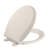 Sturdy Elongated Toilet Seat With Soft Close Mechanism - Effortless Installation and Cleaning