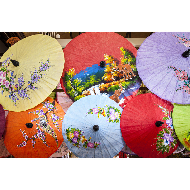 Parasols colorés Lloana par Pipop_Boosarakumwadi, H 8 po x l 12 po