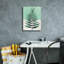 Toile épique Graffiti «Verging Palm 2» par Annie Warren, 12 po x 16 po-116776447