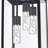 LED Black Outdoor Pendant Light 3-Light Large Outside Pendant Porch Lights Ceiling Haninging Outdoor Chandelier With Clear Glass Exterior Light Fixtures Lantern For Front Door Foyer Doorway-1863688551