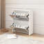 Armoire de rangement pour chaussures avec miroir