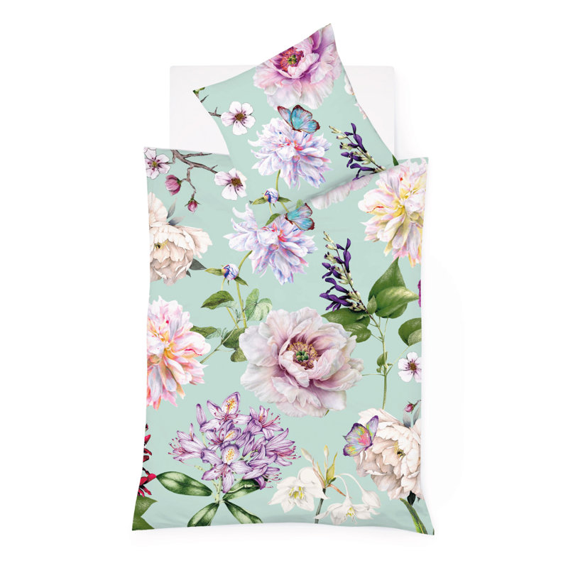 Duvet Cover Set, 155 x 220 cm - 1 Pillowcase (80 x 80 cm)