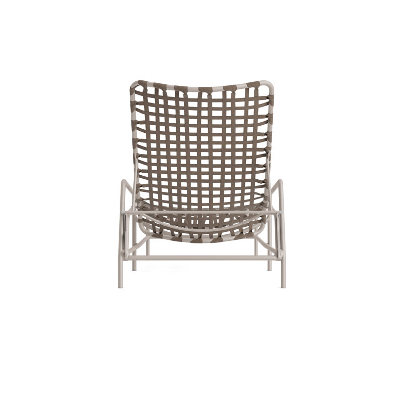 Kantan Outdoor Chaise Lounge, Mica/Dove Smooth