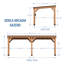 Arcadia Carport - Gazebo 20 Ft. W x 9.5 Ft.