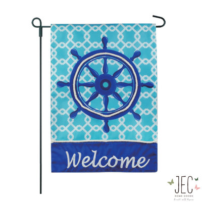 Double Sided 18'' H x 12.5'' W Garden Flag