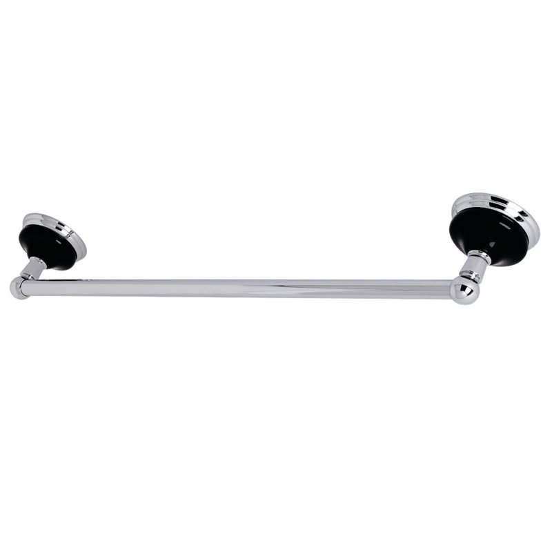 Barre à serviettes murale 18 po water onyx, Chrome poli