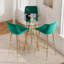 Ensemble de salle à manger 3 pièces avec tabouret de bar et tabouret de bar en velours (ensemble de 3)-299652497-270729097