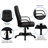 Mid-Back Glove Vinyl Executive Swivel Office Chair with Arms-30774495