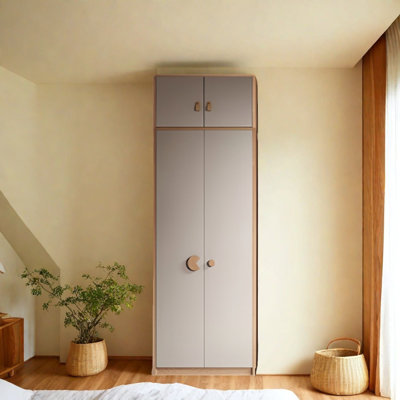 Simple And Modern Solid Colour Wardrobe