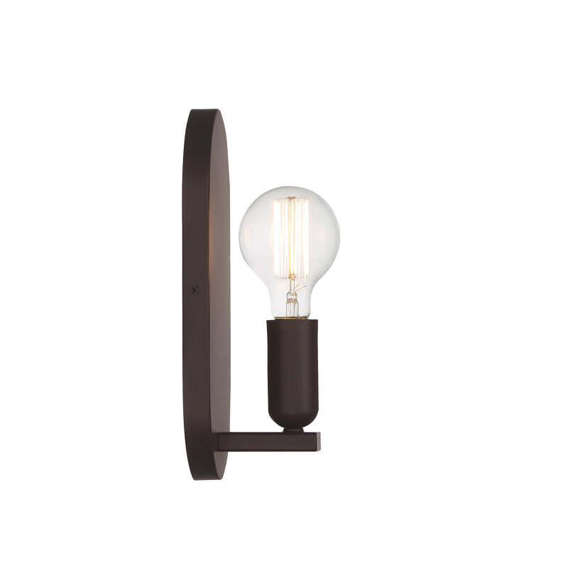 Cassi 1 - Light Dimmable Armed Sconce, Brushed Bronze