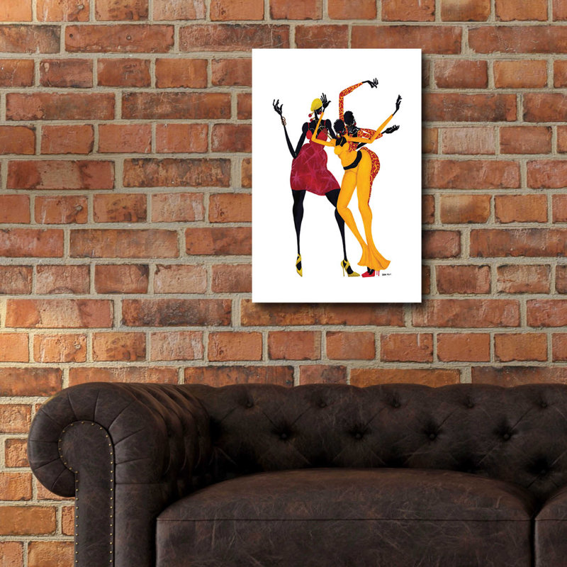 «Mamas Love Mambo» par Shan Kelly, H 24 po x l 16 po x P 0,2 po