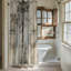 Snowy Silhouettes - Rideau de douche Premium-216790905