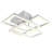 Radium 28-in Integrated LED Rectangular ETL Certified Semi Flush Ceiling Light