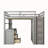 Kiya Kids Full Loft Bed-992633987