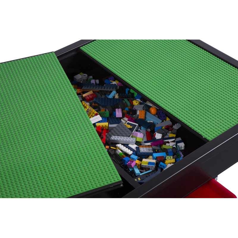 Table de jeu Chama Kids, Vert / espresso