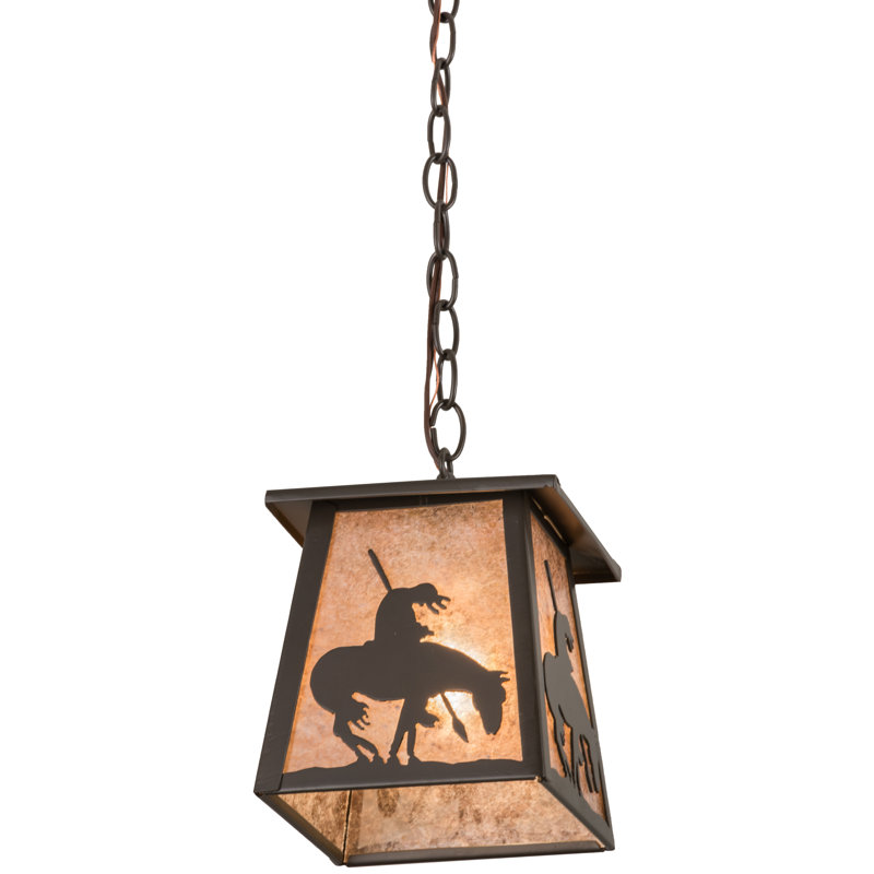 Rustic Lodge 1 - Light Pendant, Timeless Bronze