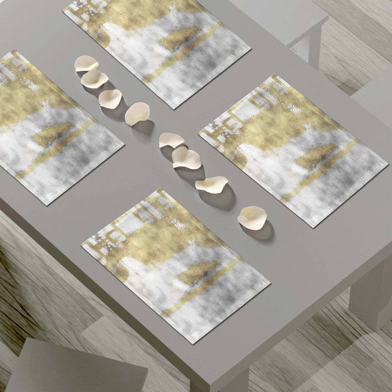 Napperon abstrait en polyester