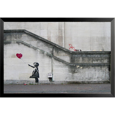 " There Is Always Hope Balloon Girl "