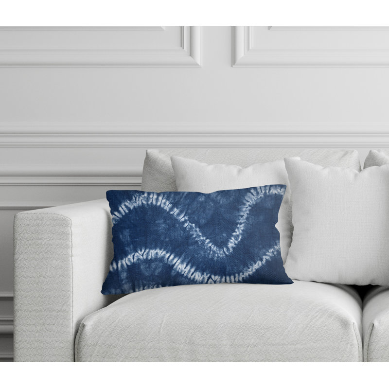 Hosi Abstract Outdoor Reversible Throw Pillow